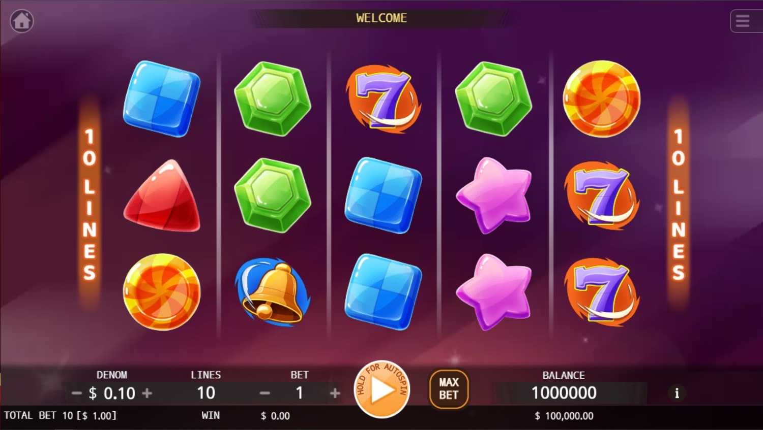 Candy Storm Gameplay Image