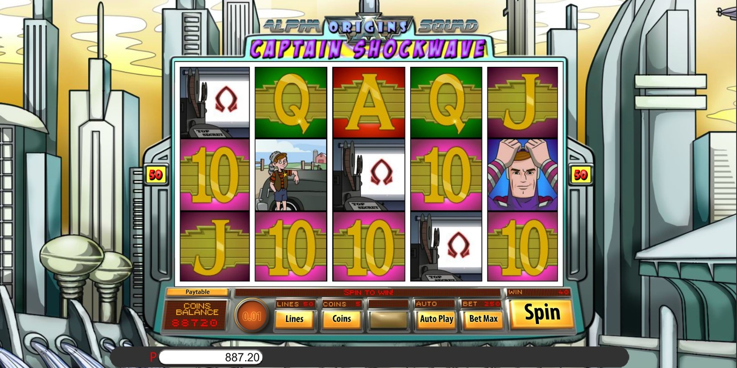 Captain Shockwave Gameplay Image
