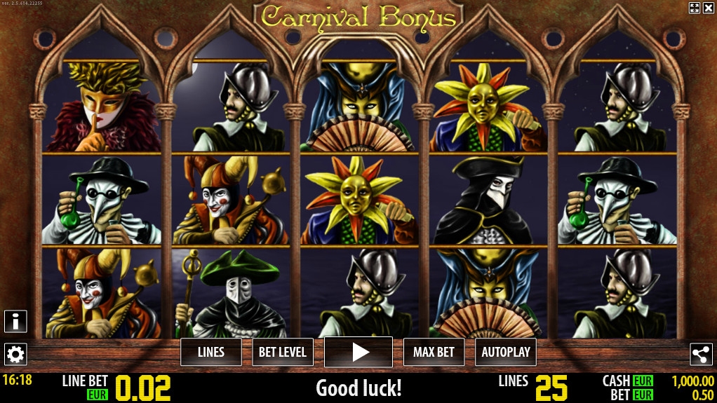 Carnival Bonus Gameplay Image