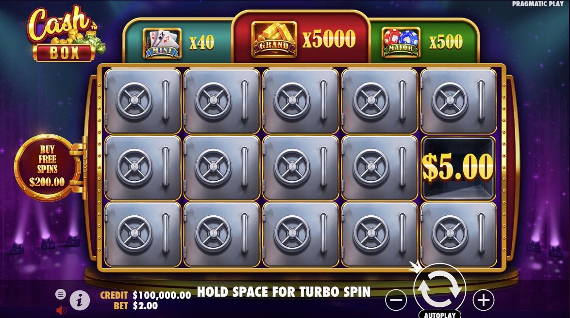 Cash Box Gameplay Image