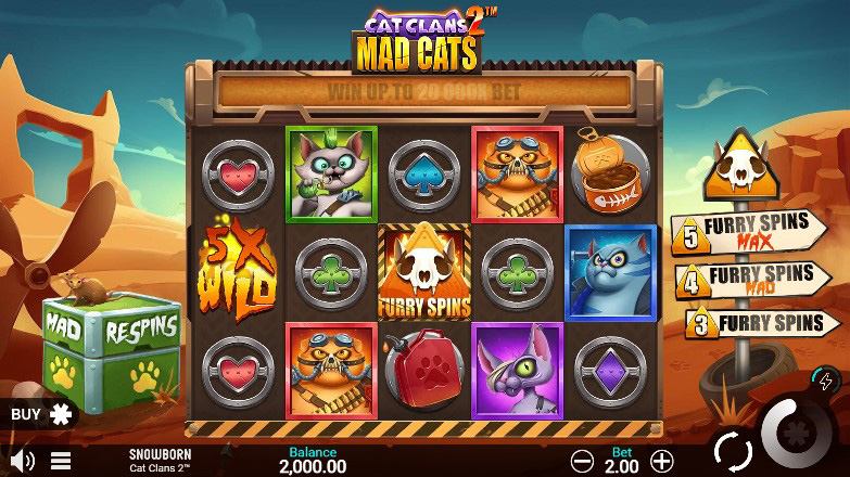 Cat Clans 2: Mad Cats Gameplay Image