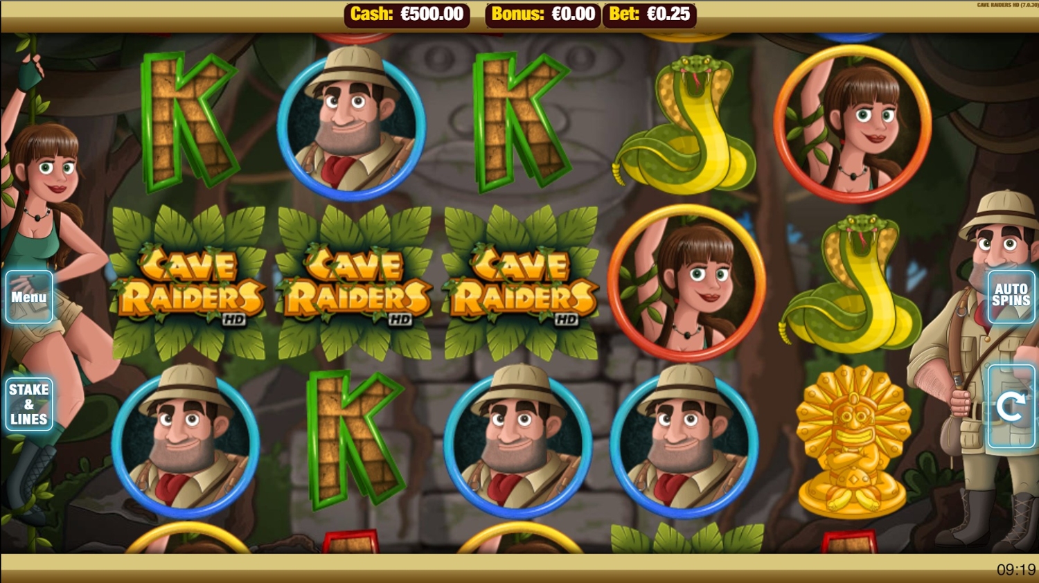 Cave Raiders HD Gameplay Image