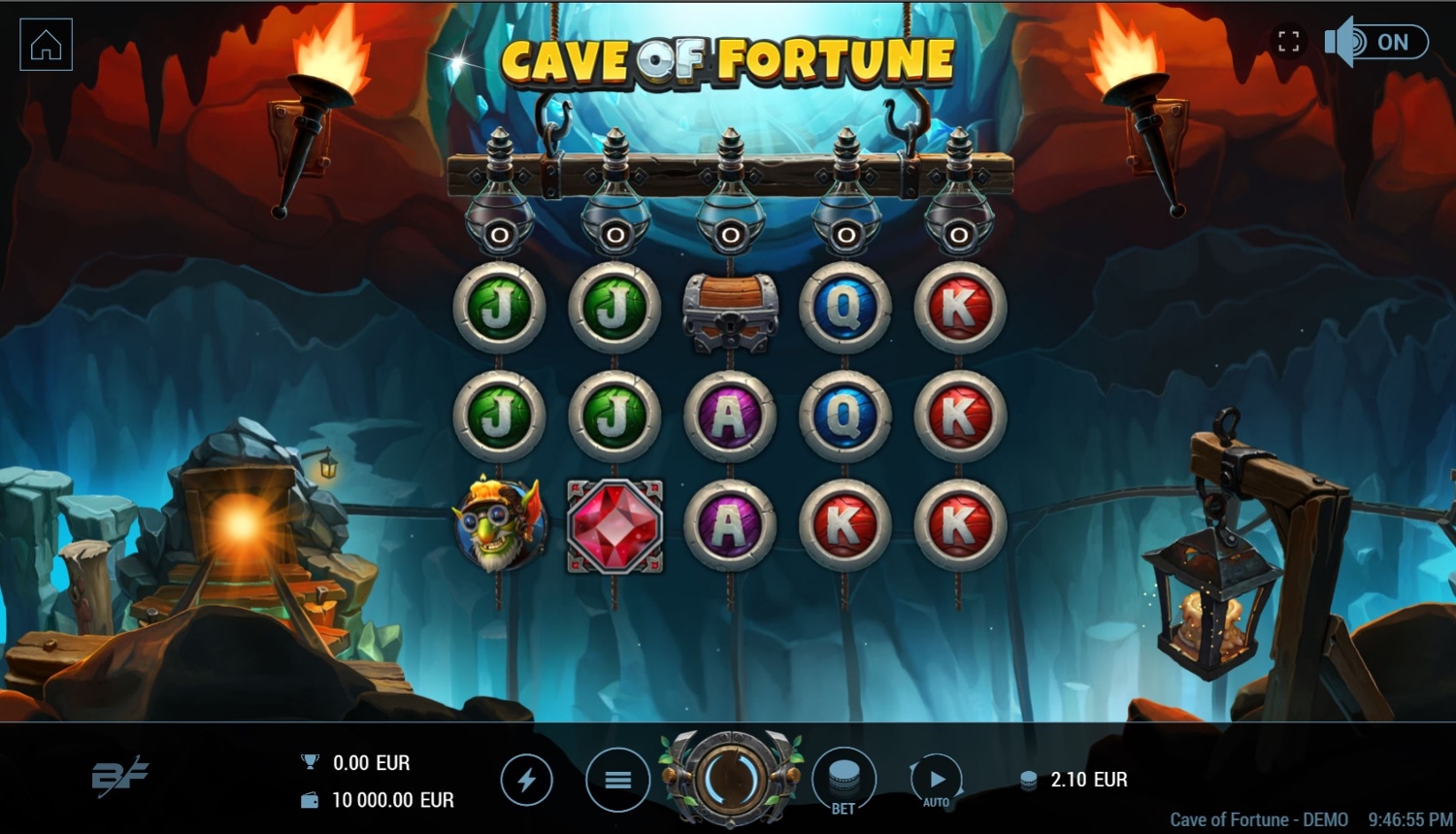 Cave of Fortune Gameplay Image