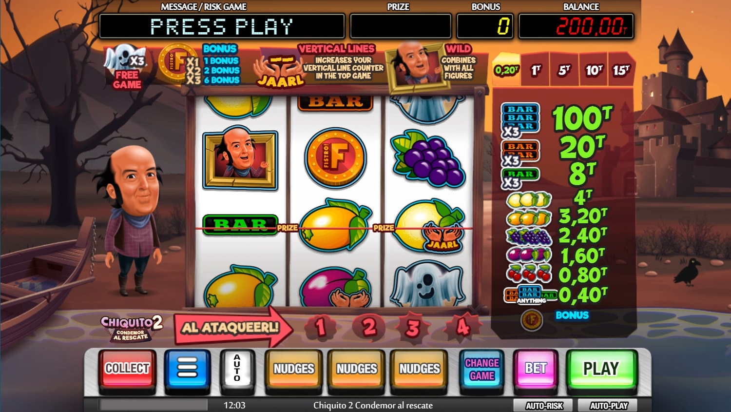Chiquito 2 Gameplay Image