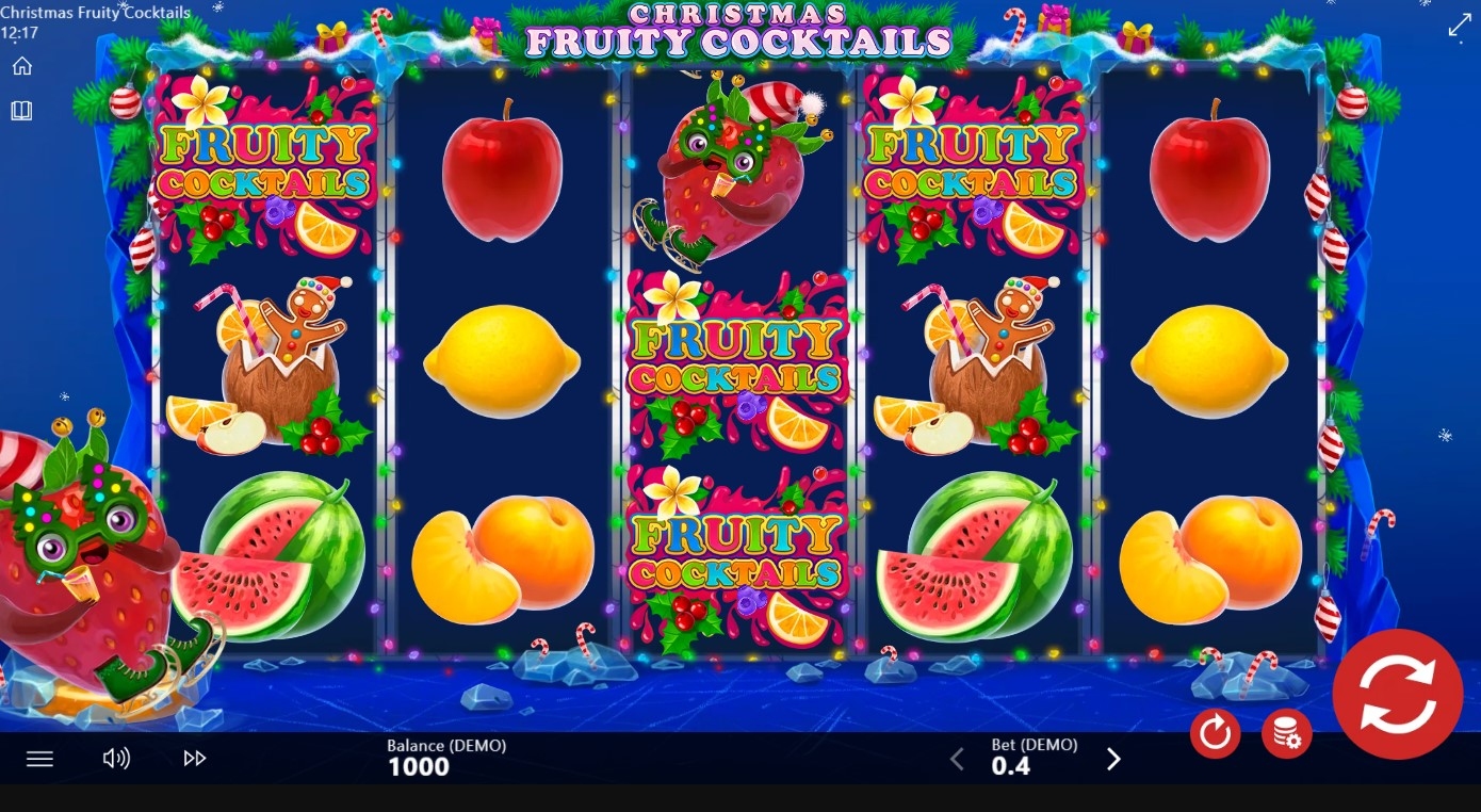 Christmas Fruity Cocktails Gameplay Image