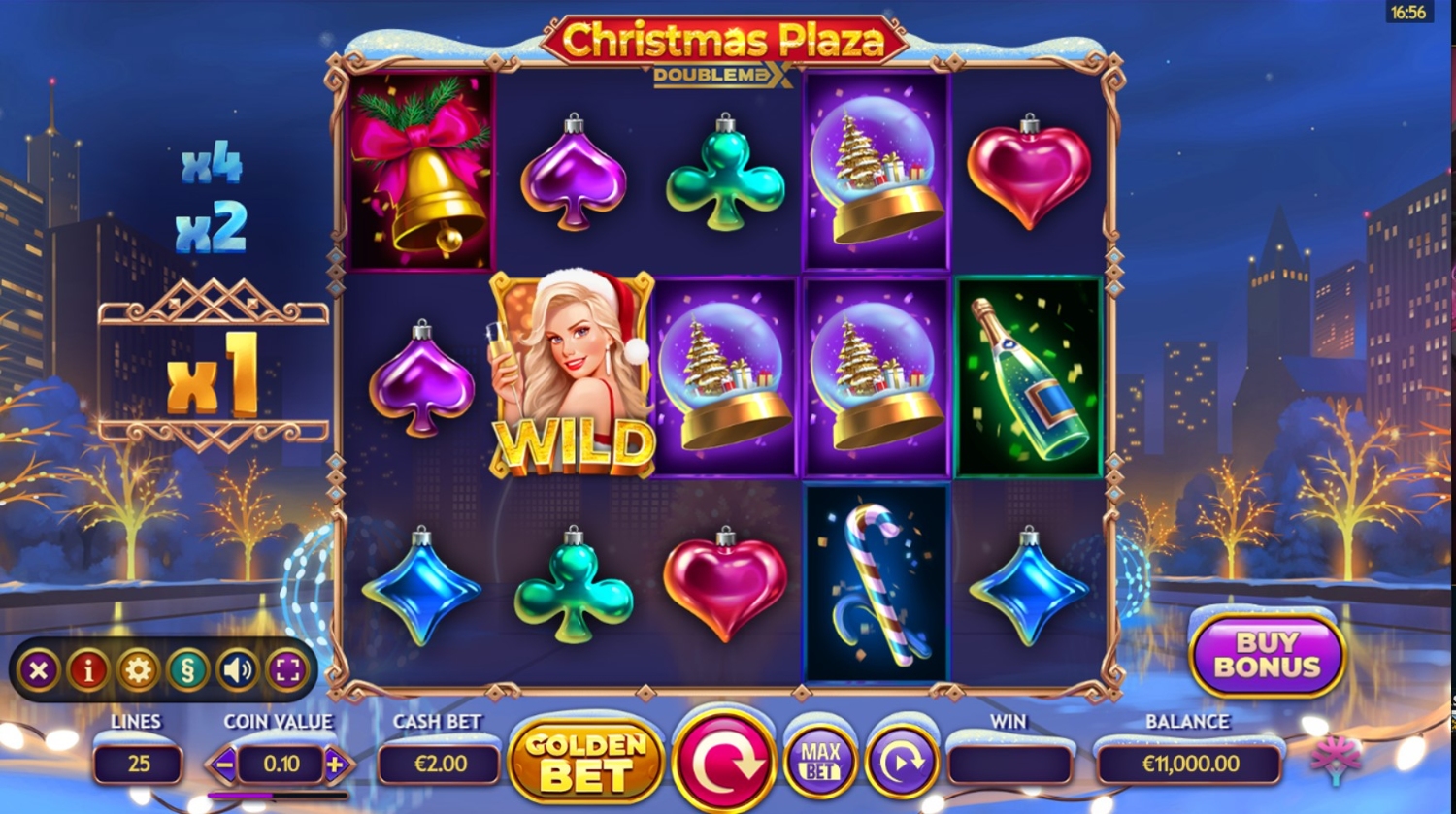 Christmas Plaza DoubleMax Gameplay Image