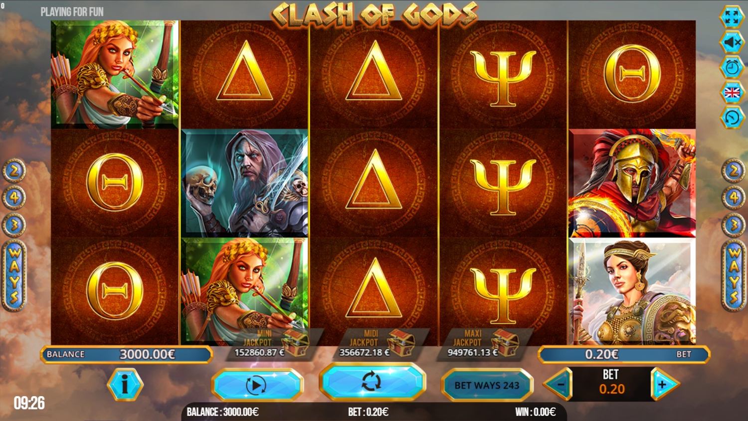 Clash of Gods Gameplay Image