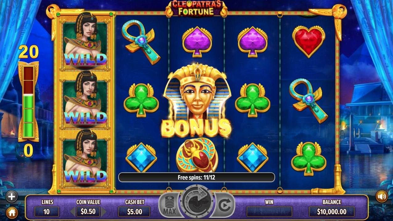 Cleopatra’s Fortune Gameplay Image