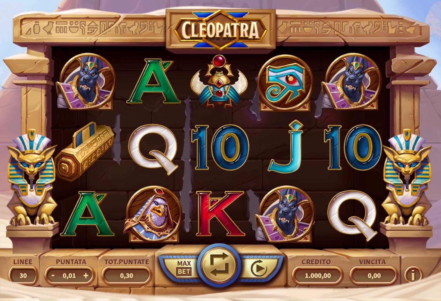 Cleopatra Gameplay Image