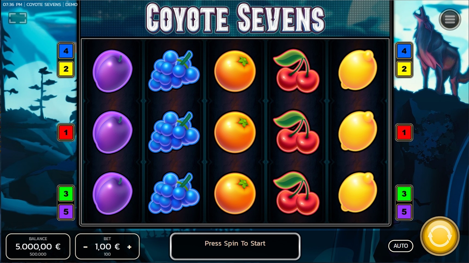 Coyote Sevens Gameplay Image