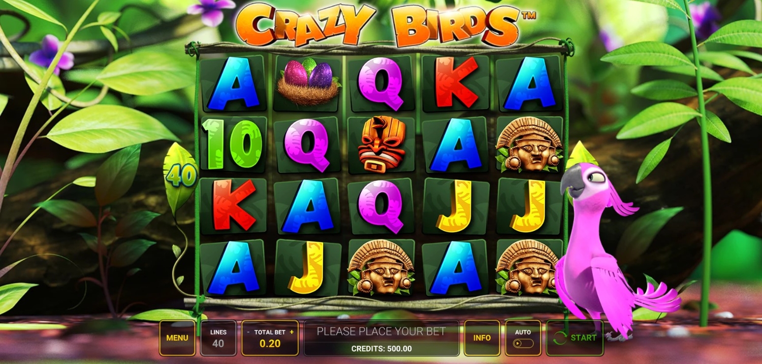 Crazy Birds Gameplay Image