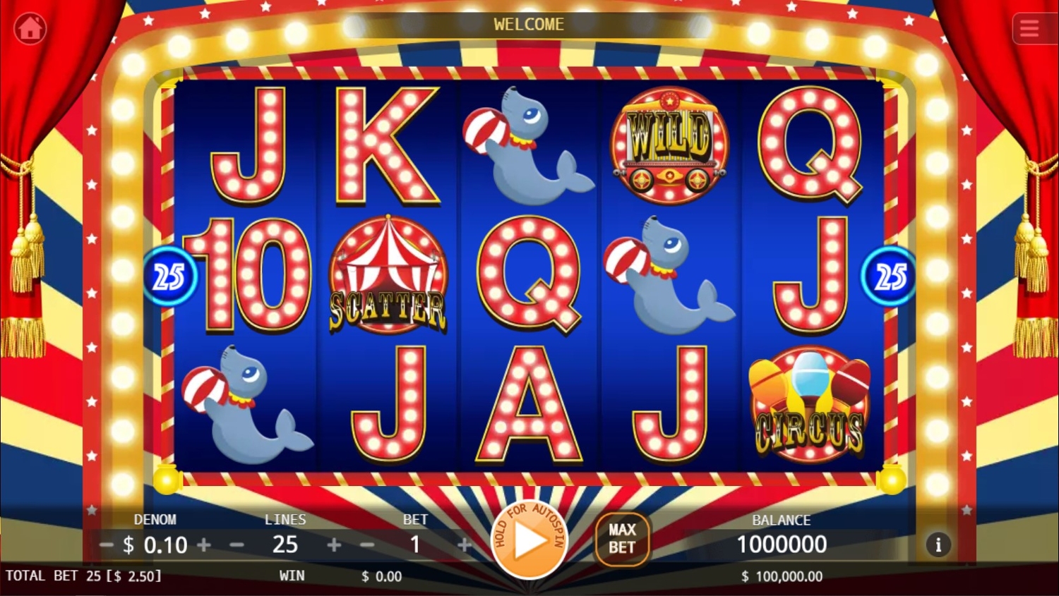 Crazy Circus Gameplay Image