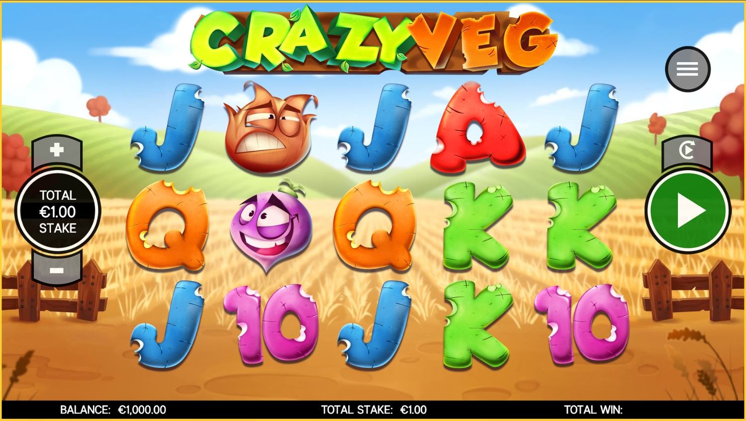 Crazy Veg Gameplay Image