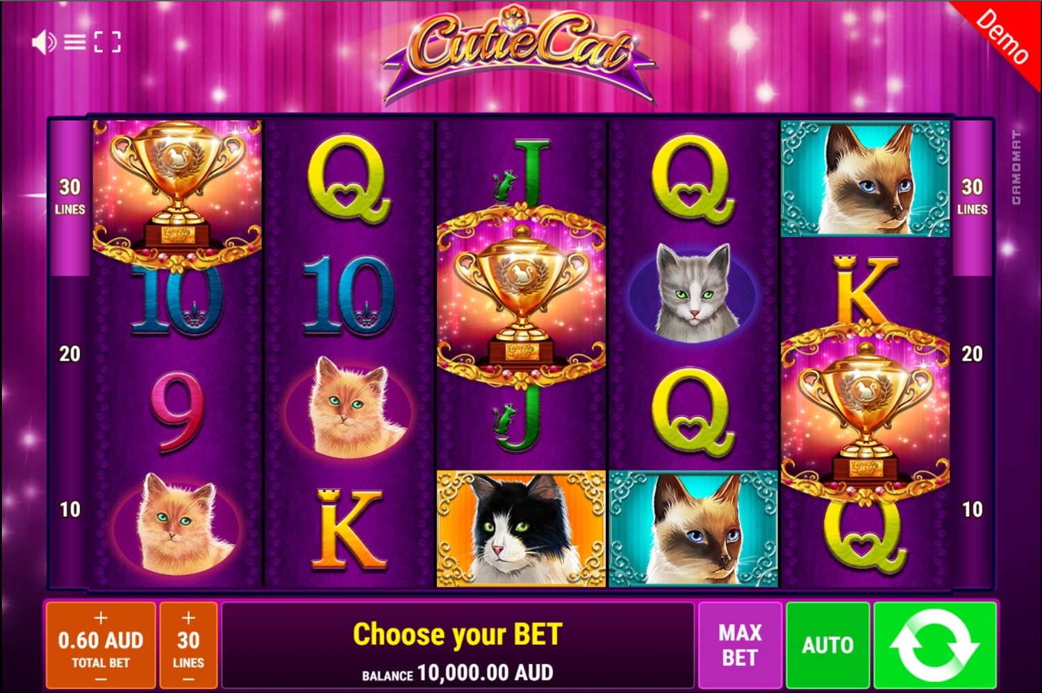 Cutie Cat Gameplay Image