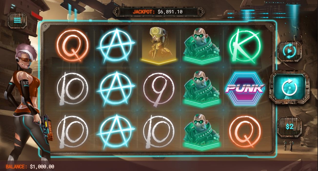 Cyberpunk Wars Gameplay Image
