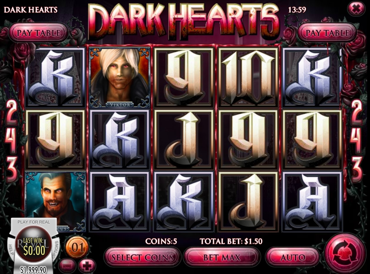 Dark Hearts Gameplay Image