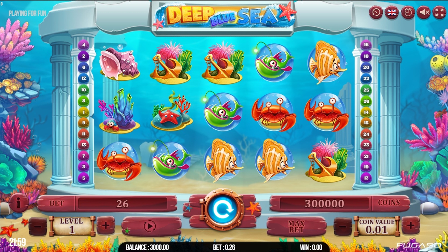 Deep Blue Sea Gameplay Image