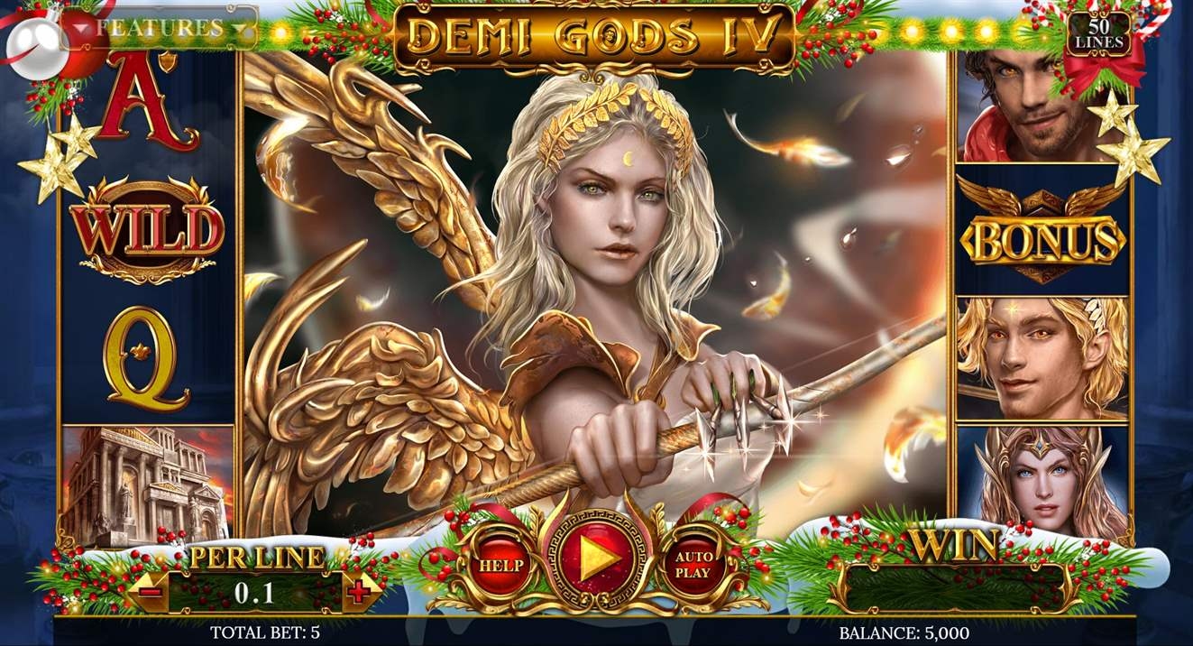 Demi Gods IV Christmas Edition Gameplay Image