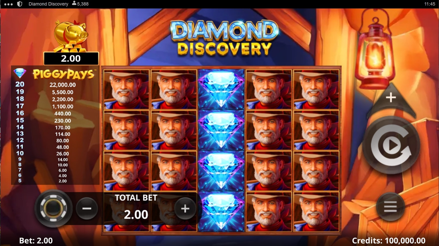 Diamond Discovery Gameplay Image
