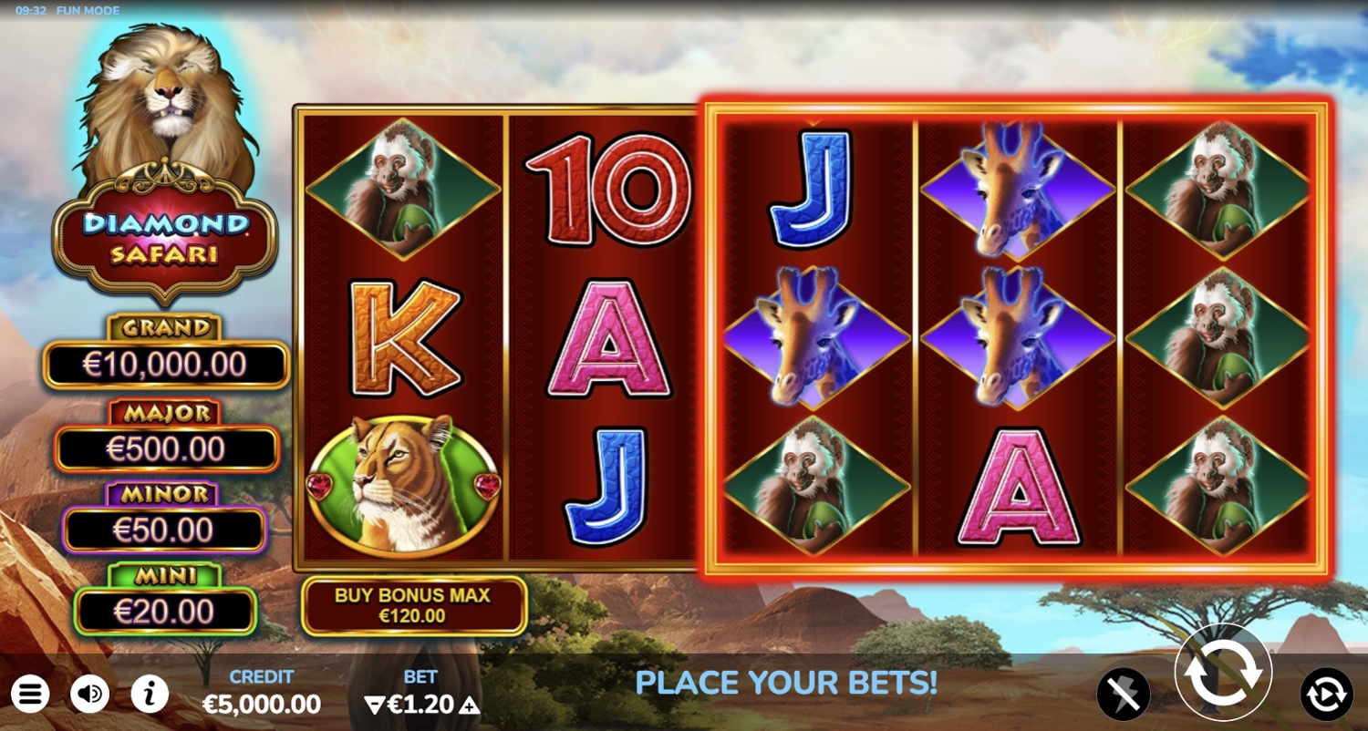 Diamond Safari Gameplay Image