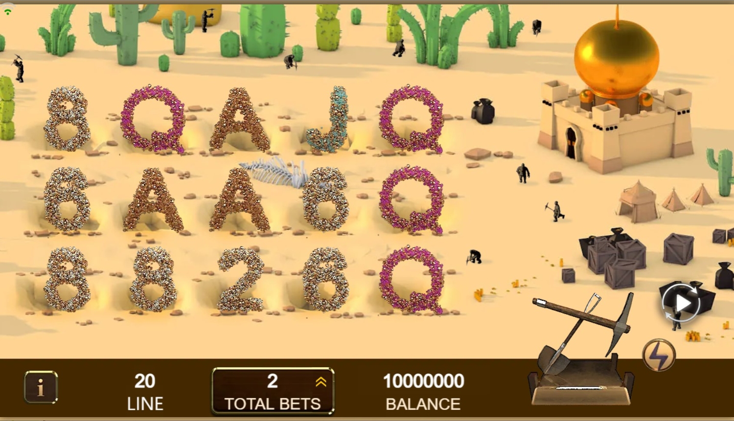 Digging Gold Gameplay Image