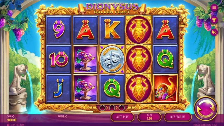 Dionysus: Golden Feast Gameplay Image