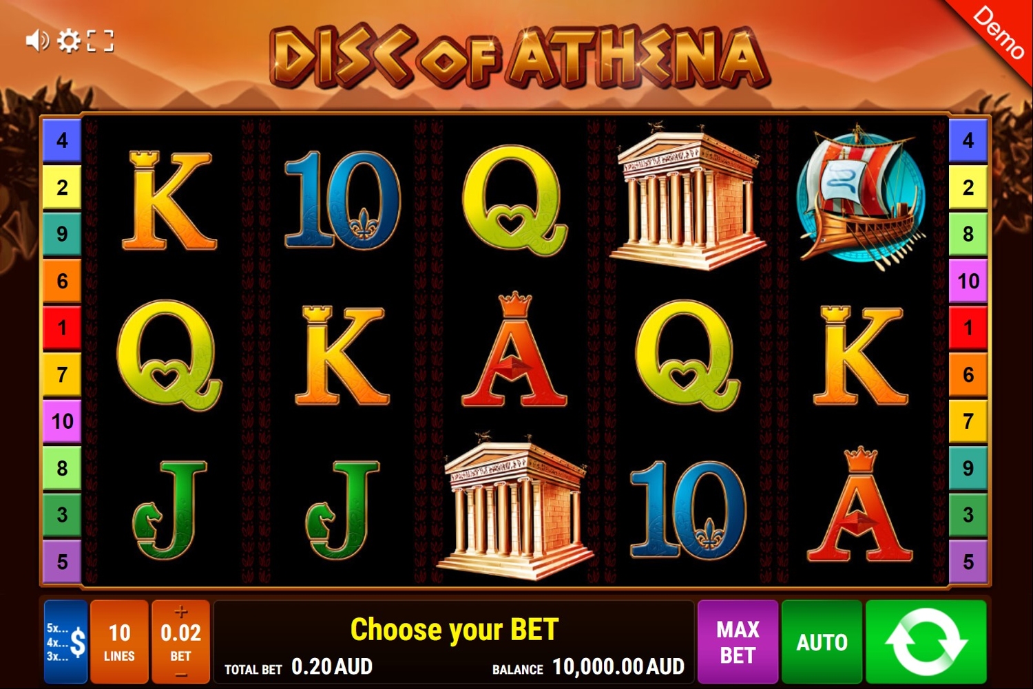 Disc of Athena Gameplay Image