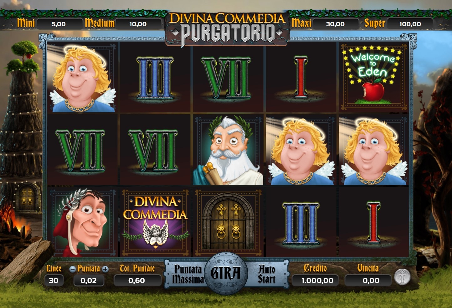 Divina Commedia“ Purgatorio Gameplay Image