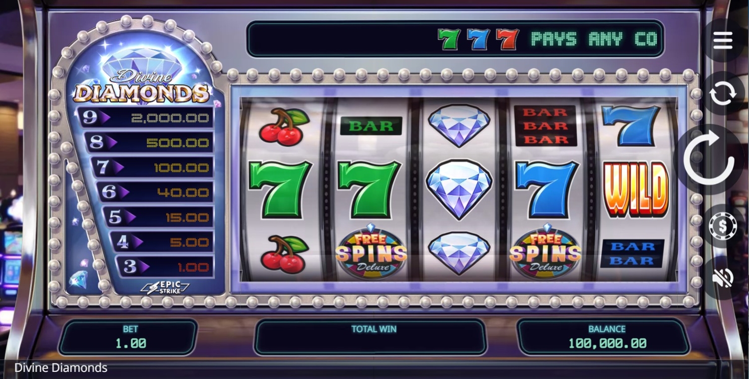 Divine Diamonds Gameplay Image