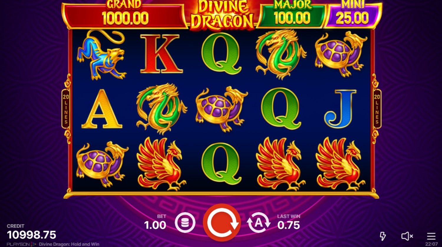 Divine Dragon Gameplay Image