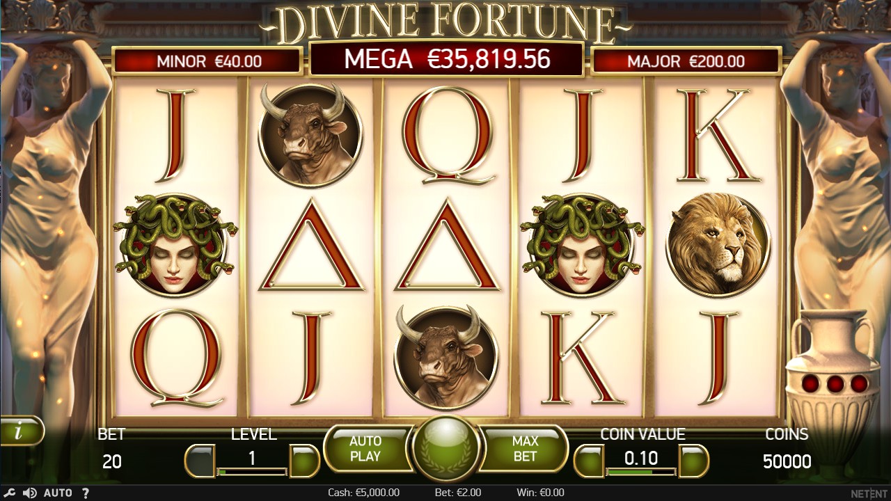 Divine Fortune Gameplay Image