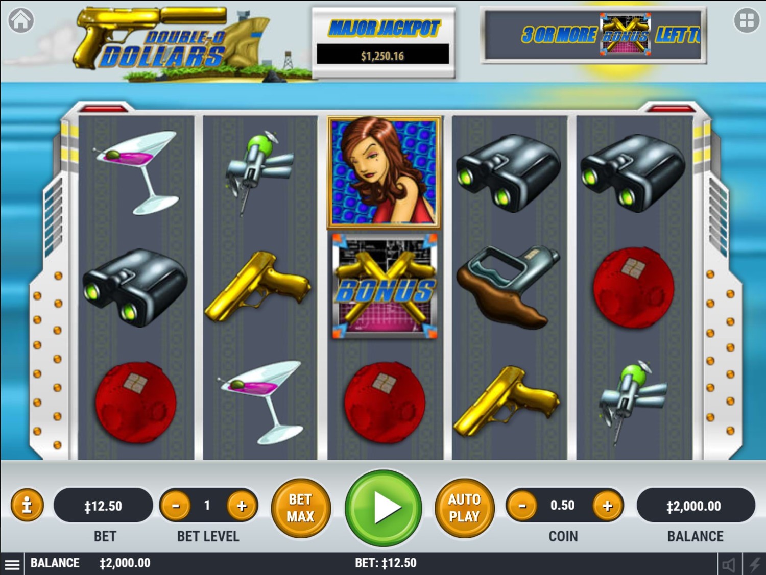 Double O Dollars Gameplay Image
