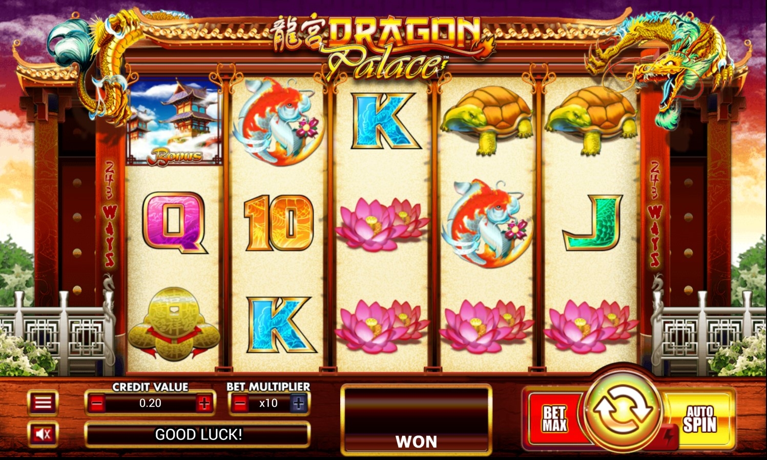 Dragon Palace Gameplay Image