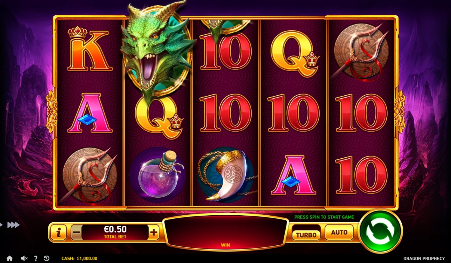 Dragon Prophecy Gameplay Image
