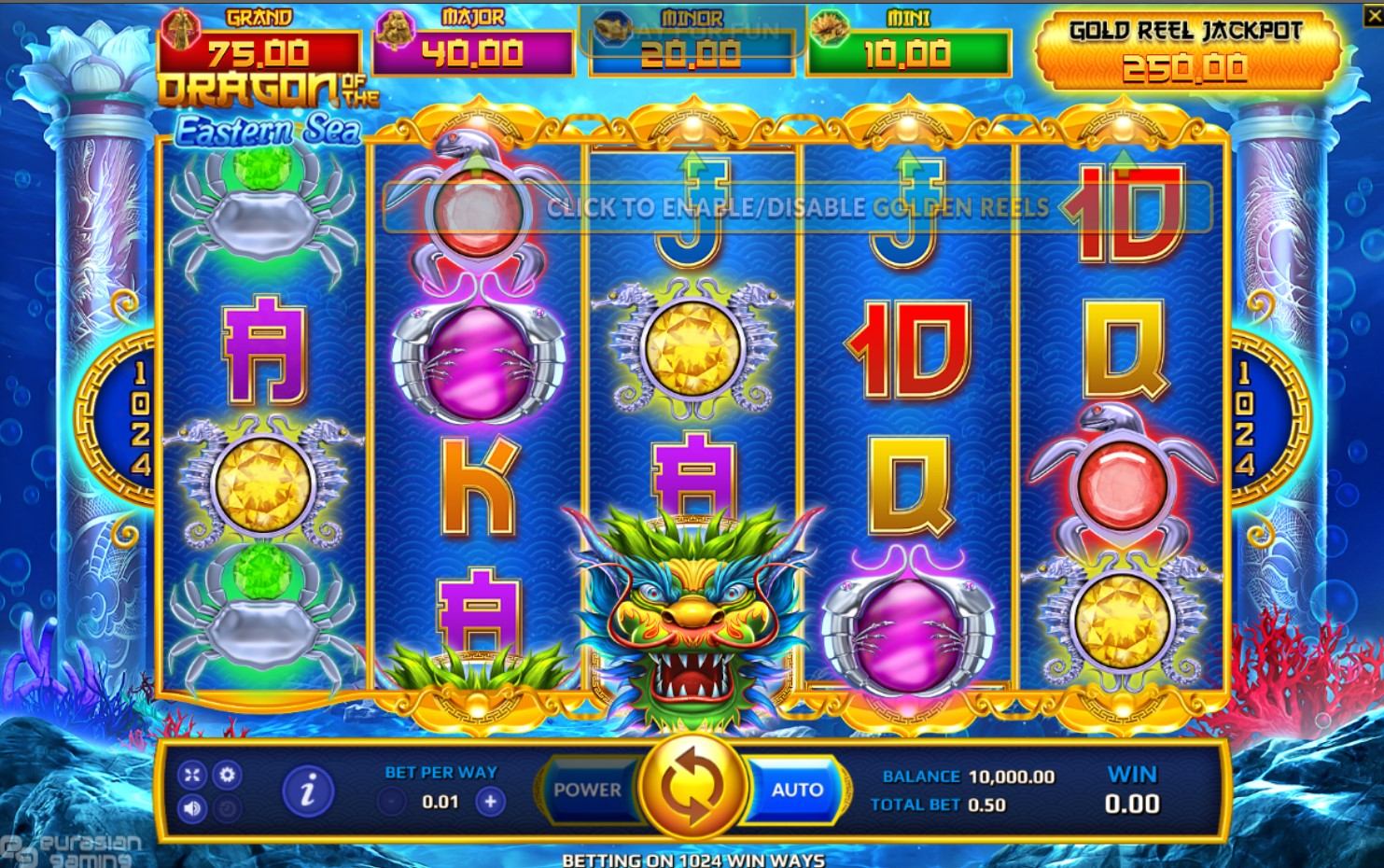 Dragon of the Eastern Sea Gameplay Image