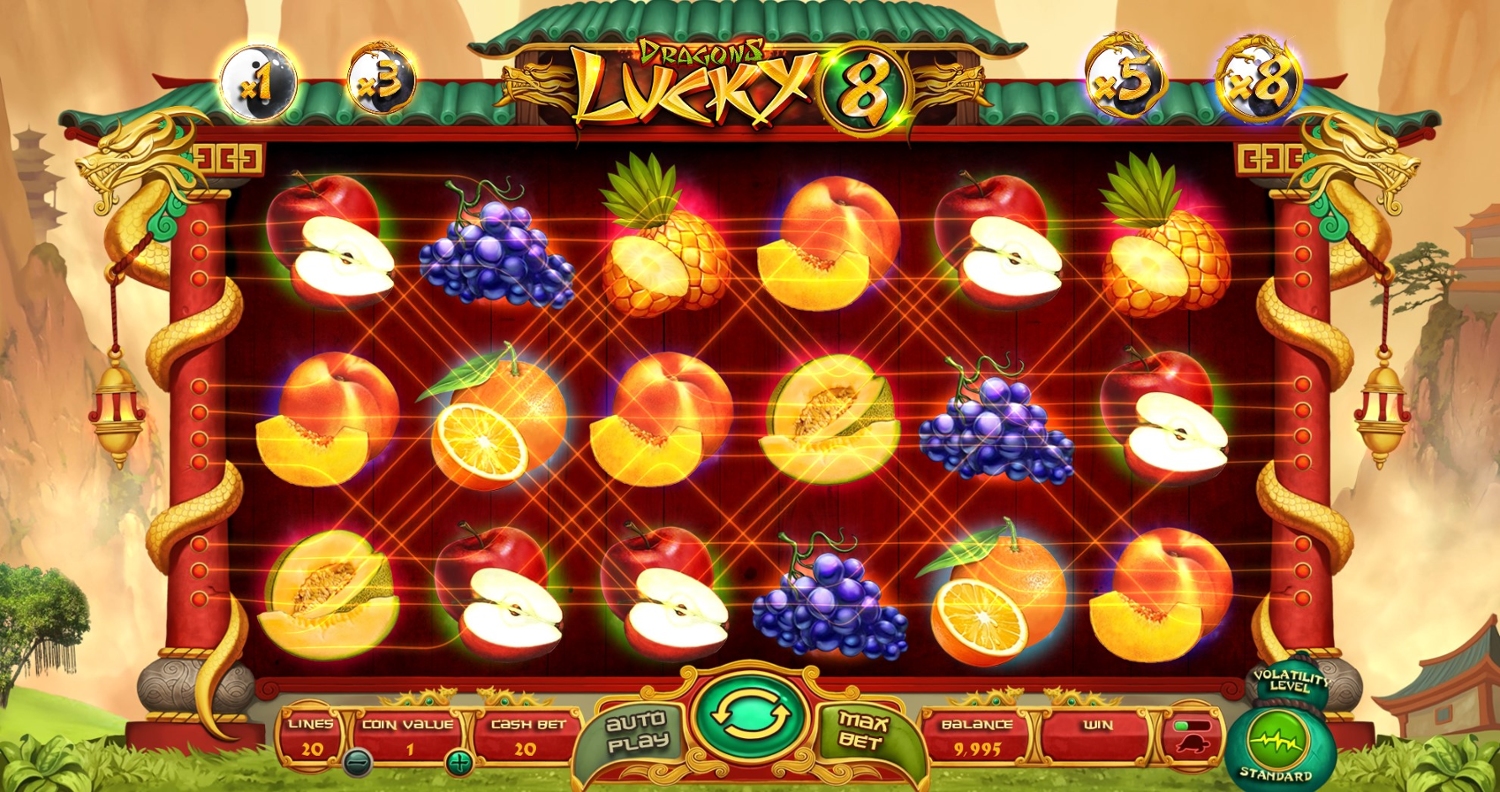 Dragons Lucky 8 Gameplay Image