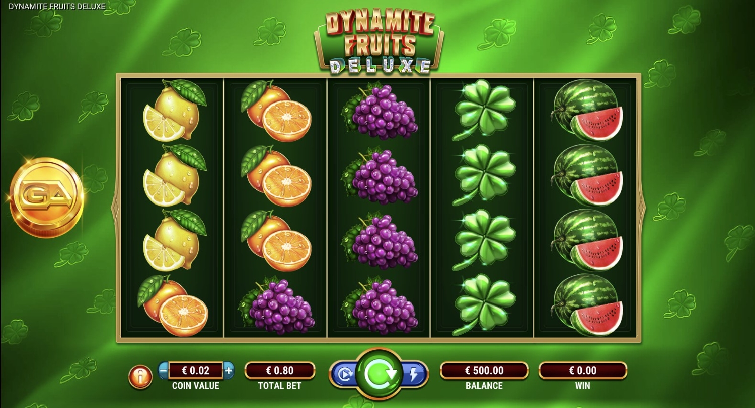 Dynamite Fruits Deluxe Gameplay Image