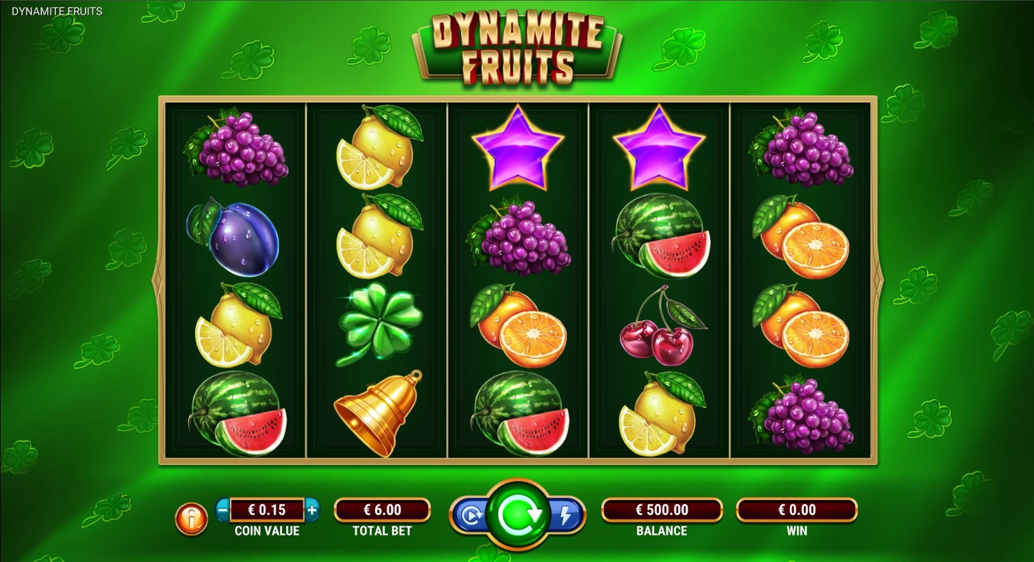 Dynamite Fruits Gameplay Image