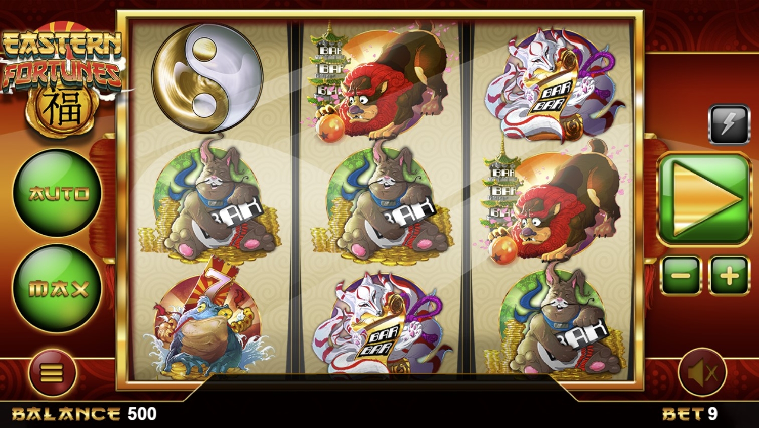 Eastern Fortunes Gameplay Image