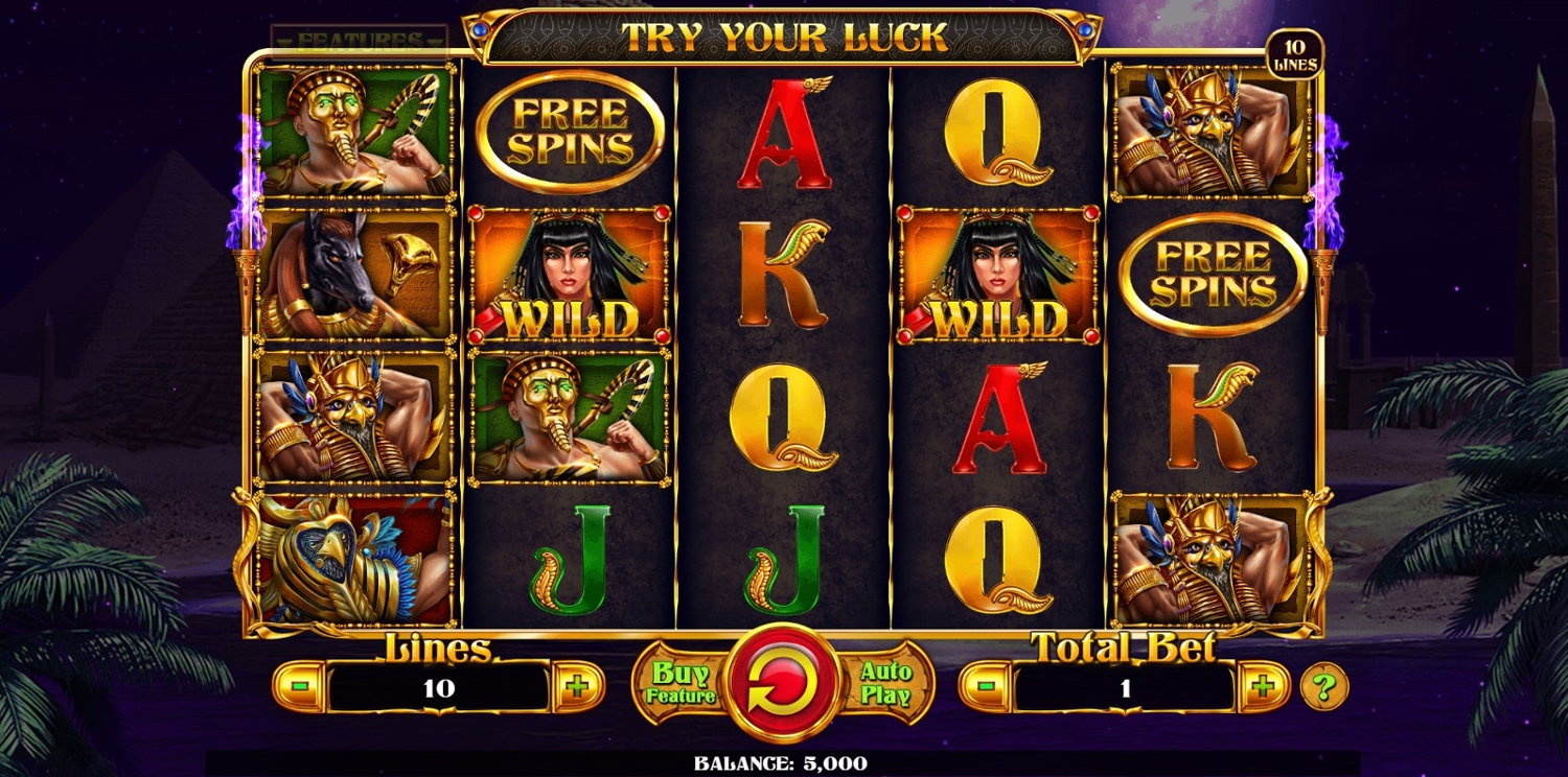 Egyptian Darkness: The Ankh Protector Gameplay Image