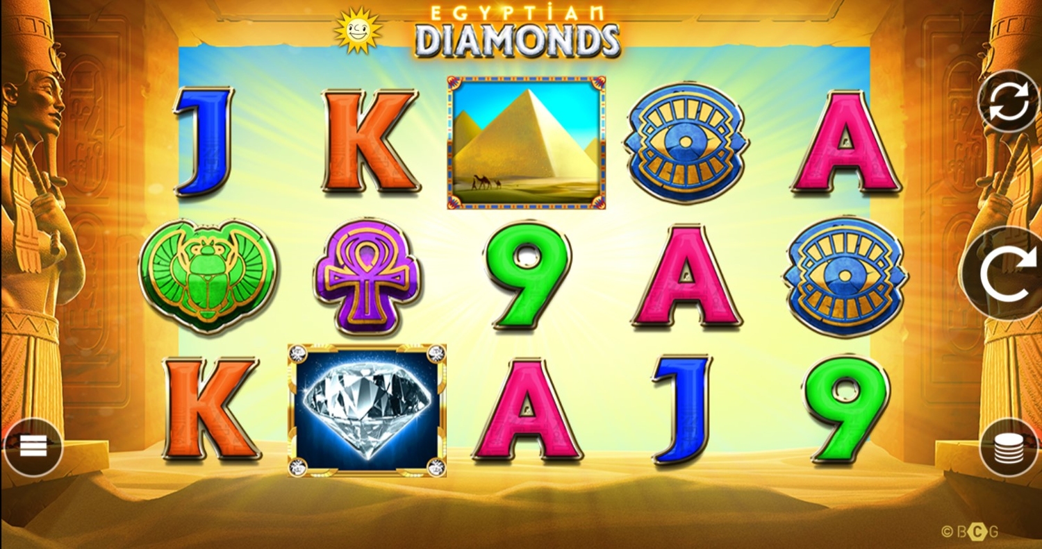 Egyptian Diamonds Gameplay Image
