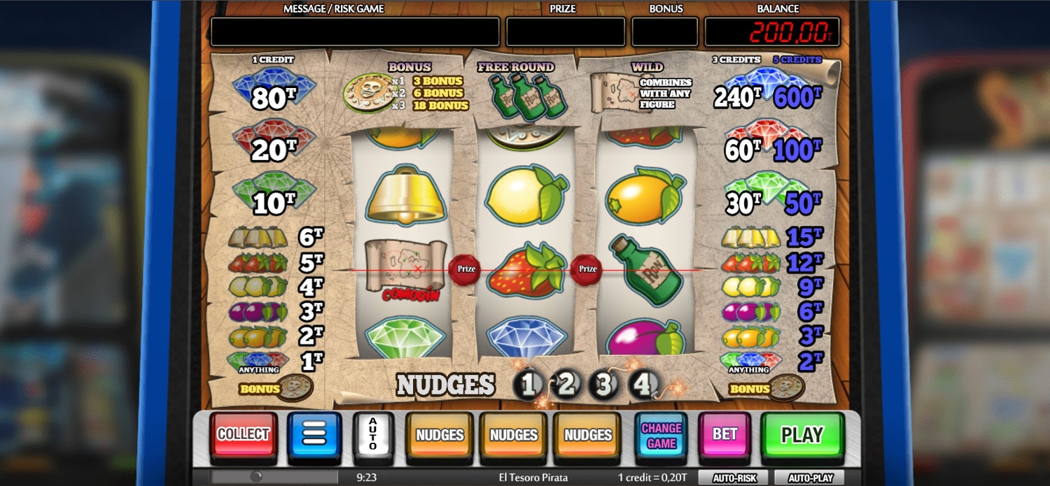 El Tesoro Pirata Gameplay Image