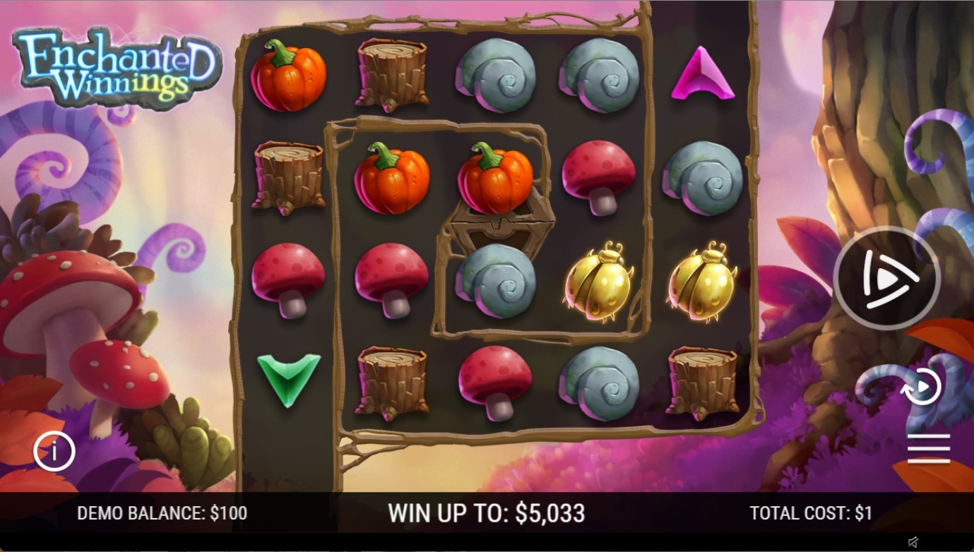 Enchanted Winnings Slot Gameplay
