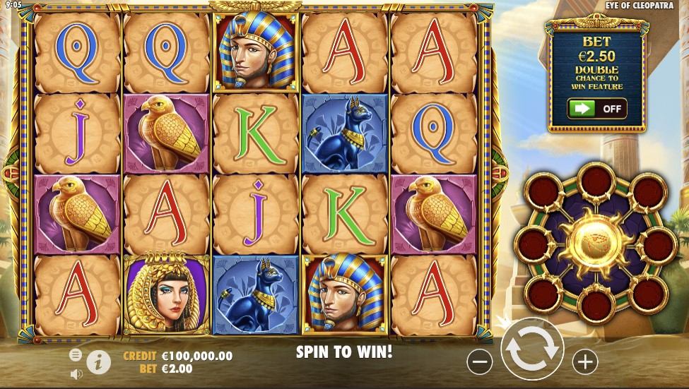 Eye of Cleopatra Gameplay Image