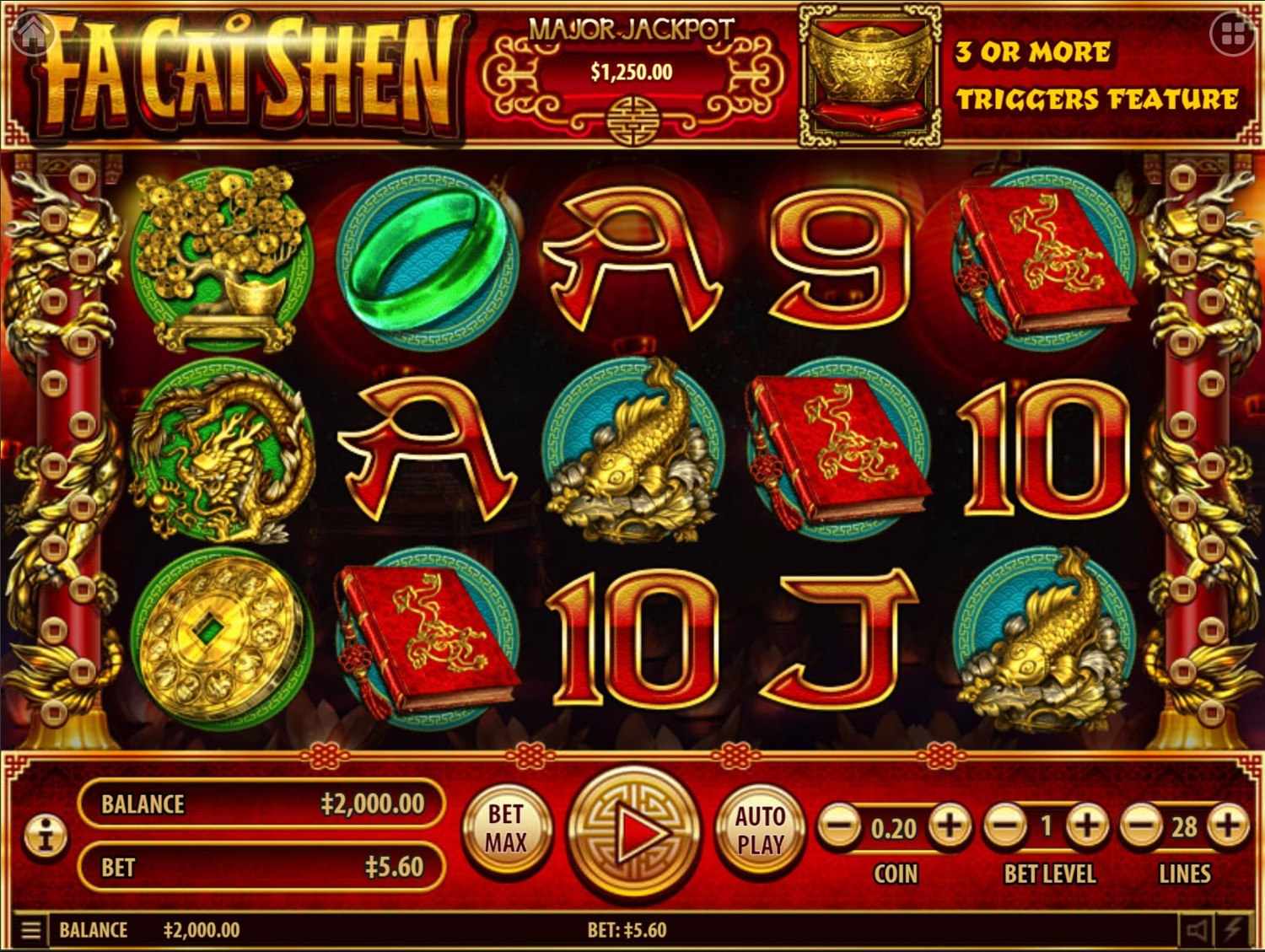 Fa Cai Shen Gameplay Image
