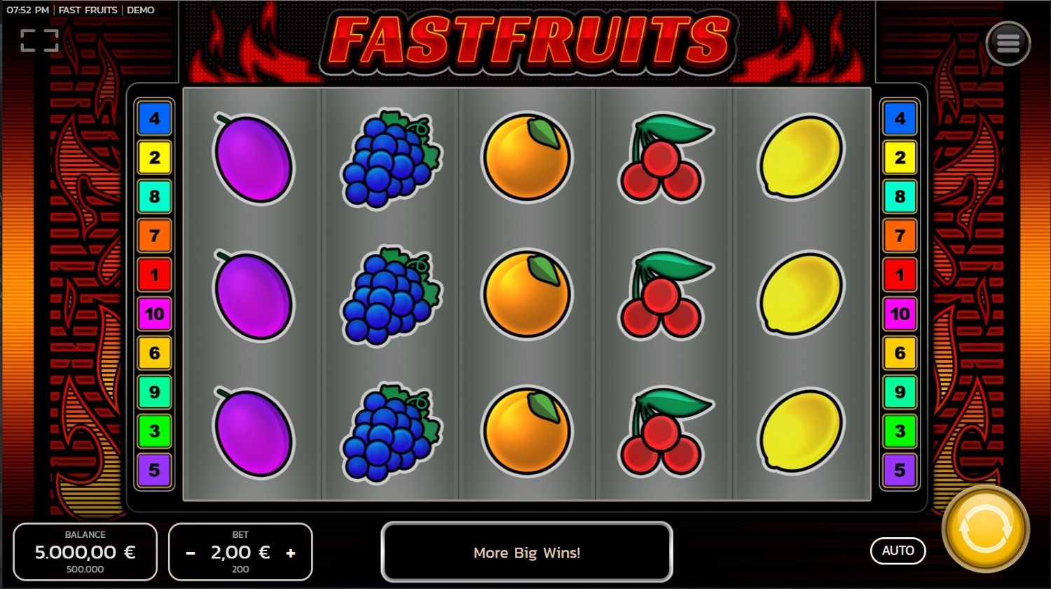 Fast Fruits Gameplay Image