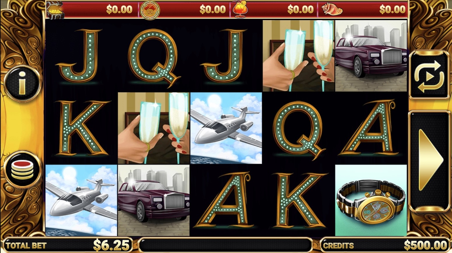 Filthy Rich Slot Gameplay Image
