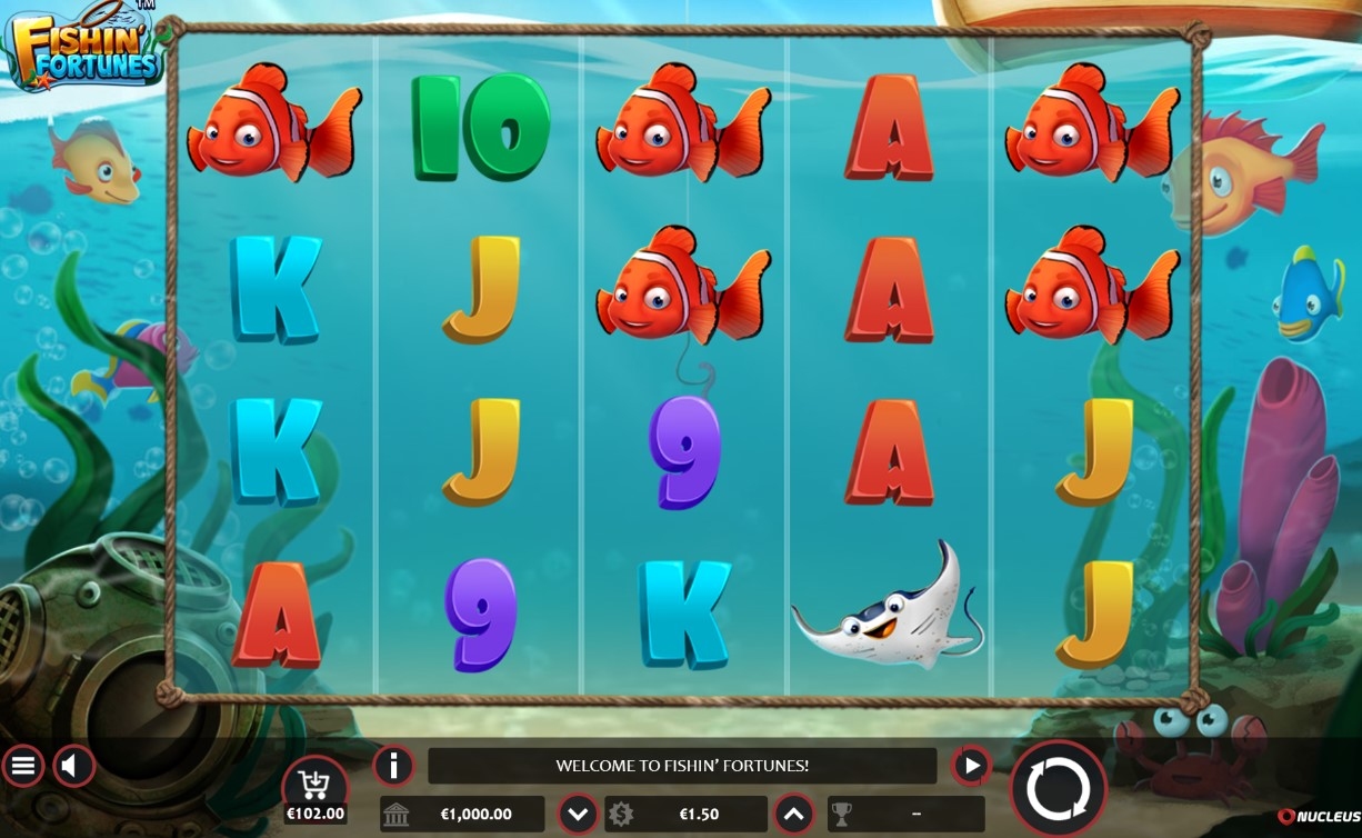 Fishin’ Fortunes Gameplay Image