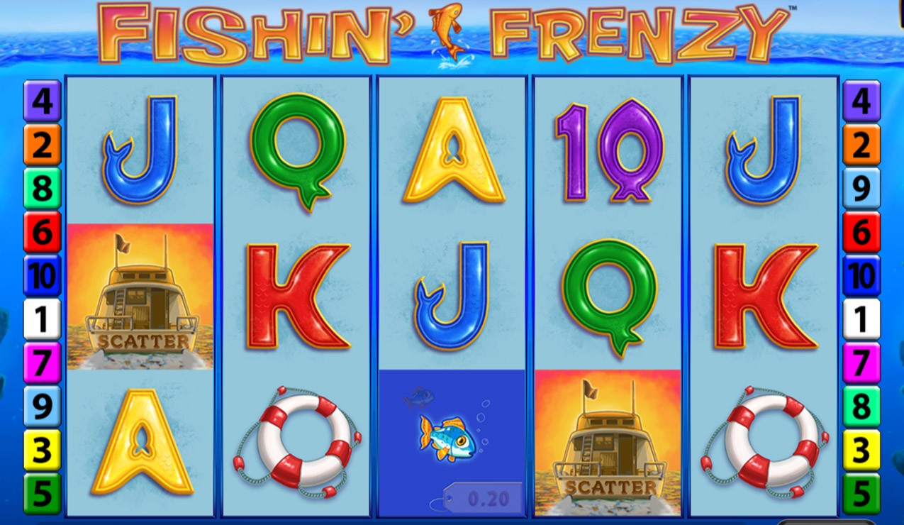 Fishin’ Frenzy Gameplay Image
