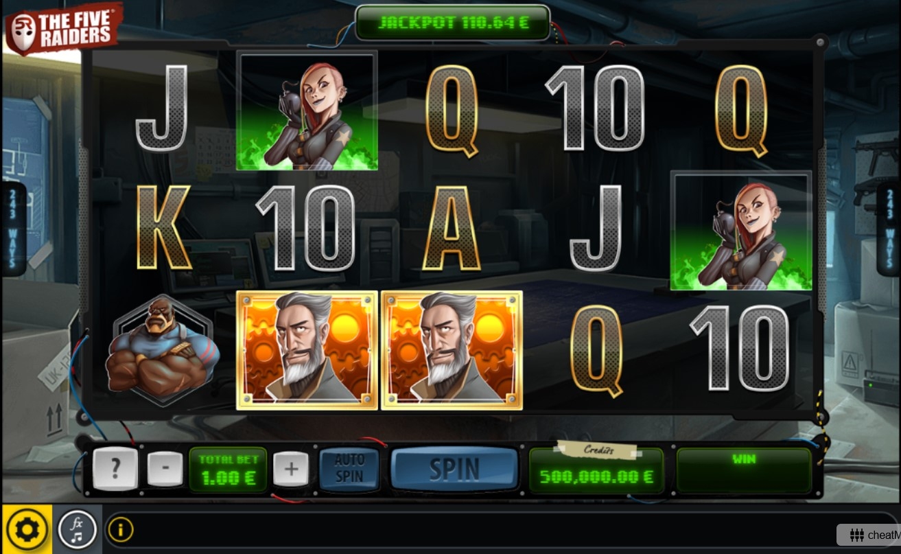 Five Raiders Gameplay Image
